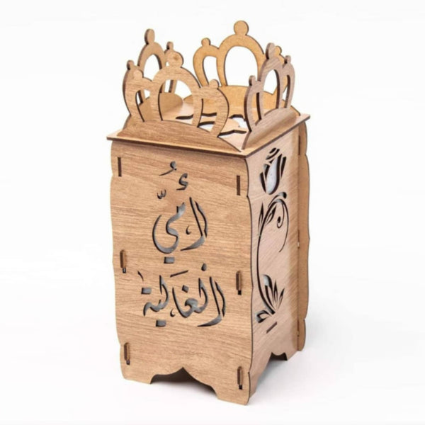 Lampe de Table en Bois