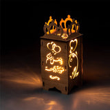 Lampe de Table en Bois