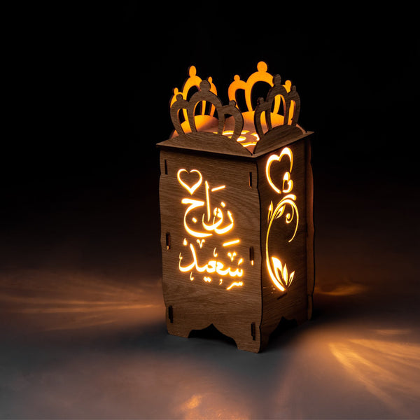 Lampe de Table en Bois