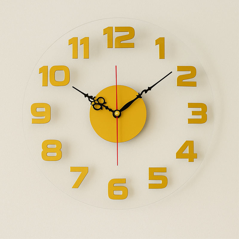 Horloge Murale avec Coffret