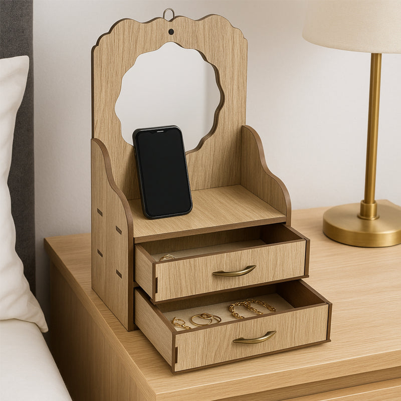 Mini Coiffeuse en Bois